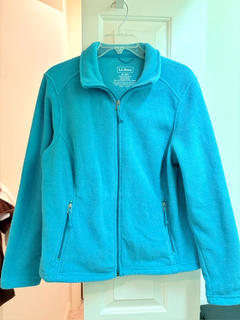 L.L. Bean Teal Women's Fleece Jacket